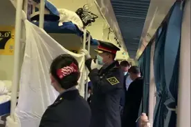 暖心！开往贵阳的火车上，孕妇腹部疼痛羊水破裂，列车员搭建临时产房助产图片