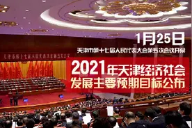 天津：2021年经济社会发展主要预期目标公布视频封面