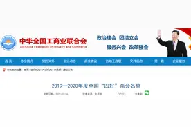 福建63家商会被认定为2019-2020年度全国“四好”商会图片