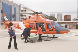 争分夺秒！广西首次通过直升机运送离体人体多器官图片