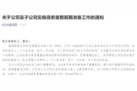 非正式招募投资人！昔日“大白马”康得新开启重整准备工作图片
