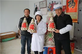 阳信：“步步糕”飘香过牛年图片