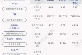 甘化科工：预计2020年度净利润为6.5亿元~8.5亿元，同比增长562%~766%图片