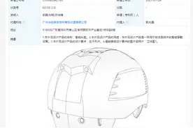 顺丰关联公司公开“智能头盔”外观专利图片