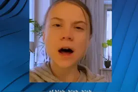 瑞典“环保少女”再次上线，怒怼各国领导人：过去30年你们只说废话图片