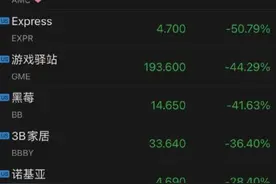 惊魂一夜！美国散户抱团股“史诗级大对决”：突然暴跌60%！刚刚，又有大逆转……图片