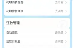 花呗新功能可调整额度和还款日，10号还花呗11号发工资的难题终于不用愁了图片
