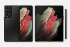 将传言变为现实？三星Galaxy Z Fold 3高清渲染图曝光图片