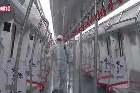 石家庄地铁全面消杀检修 为恢复运营做准备