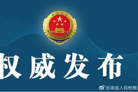 云南检察机关依法对黄光富涉嫌受贿、非法持有弹药案提起公诉图片