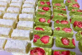 正宗地道的一次解锁二种口味的牛轧糖做法，速来围观图片