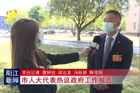 阳江市人大代表热议政府工作报告图片