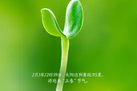 今日22时59分，立春图片