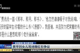 澎湃新闻 南方都市报：贾平凹女儿写诗蹿红引争议视频封面
