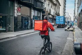 这张骑手轨迹图，让许多人看到了自己图片