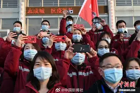 再见，“川军”！石家庄民众送别最后一批援冀医疗队图片