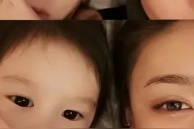 曹云金前妻唐菀晒与女儿自拍照 小sugar呆萌出镜长相随父图片