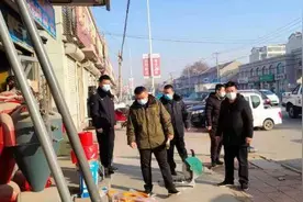 潍坊寿光市：严把集市管控，筑牢防护堡垒图片