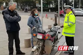 蒸湘交警大队集中整治摩托车、电动车道路交通违法行为图片