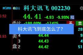 千亿科技巨头科大讯飞股价闪崩离奇跌停 公司回应：经营一切正常视频封面