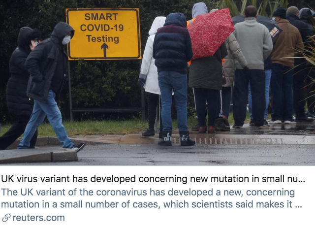 “令人担忧”，新冠病毒可能更狡猾了