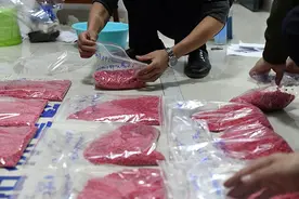 云南西双版纳破获运菜货车藏毒案 缴毒近13公斤图片