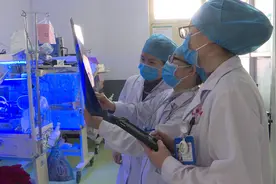 菏泽市定陶区成功救治胎粪吸入综合征婴儿图片