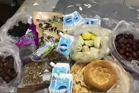 11斤大白菜、60只包子60只馒头...那么土又那么壕！网友晒年货：家里就差把冰箱寄来了图片
