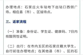 河北无新增确诊病例！石家庄新增4条市域内客运班线！石家庄籍高校大学生返家流程公布图片