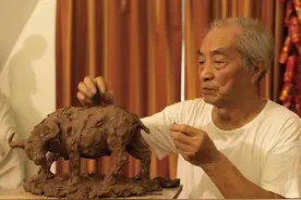 生逢其时，把握机会——画坛“牛魔王”汪观清图片