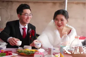 新人结婚只办家宴，沭阳村支书“大喇叭”喊话送祝福图片