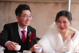 新人结婚只办家宴，沭阳村支书“大喇叭”喊话送祝福图片