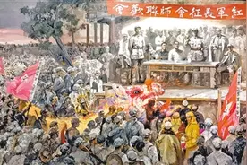 「奋斗百年路 启航新征程」会宁会师 长征胜利图片