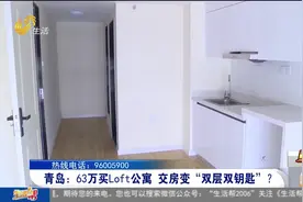 市民花63万元从青岛天一仁和财富中心买Loft公寓 交房变成“双层双钥匙”图片