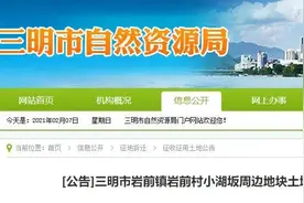 方案正在公示！三明岩前镇这处地块开发项目有新消息图片