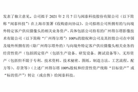 被踢出苹果供应链？欧菲光回应了，拟出售四家子公司，其中还有自己的核心资产图片