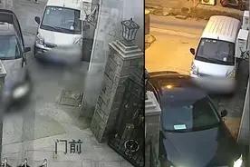 这是高手！上海一司机夹缝倒车技艺震惊网友，门口面包车挡路仍一气呵成图片