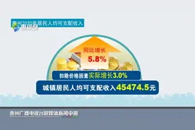 增速珠三角第一！去年惠州人均收入近4万元图片