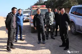 安宁市长毕绍刚一行调研森林防火工作图片