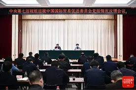 中央第七巡视组向中国国际贸易促进委员会党组反馈巡视情况图片