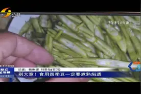 「丽江热线」别大意！食用四季豆一定要煮熟焖透