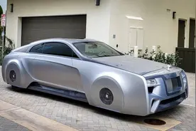 贾斯汀·比伯定制版劳斯莱斯魅影豪车曝光图片