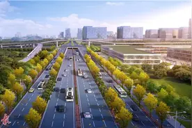 年后开建！济南一重要道路设计方案出炉！双向8车道、有轨电车、融雪路面……图片