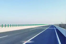阜南境内两条国省干道全线通车图片