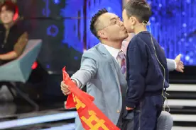汪涵儿子小沐沐首次公开亮相，父子相似度太高了图片