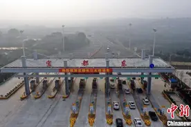 湖北宜都长江大桥通车 完善长江湖北段过江通道布局图片