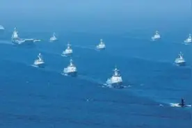 解放军黄渤海持续军演已超一个半月，境外媒体解读图片