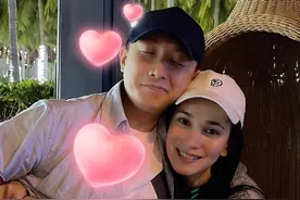 卢靖姗晒照为韩庚庆生 坚定表白：我会一直选择你图片