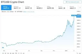比特币突破4.7万美元，一枚币可换一斤半黄金凭什么？图片