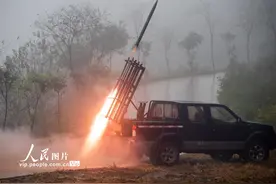 广西梧州：人工增雨解旱情助春耕图片